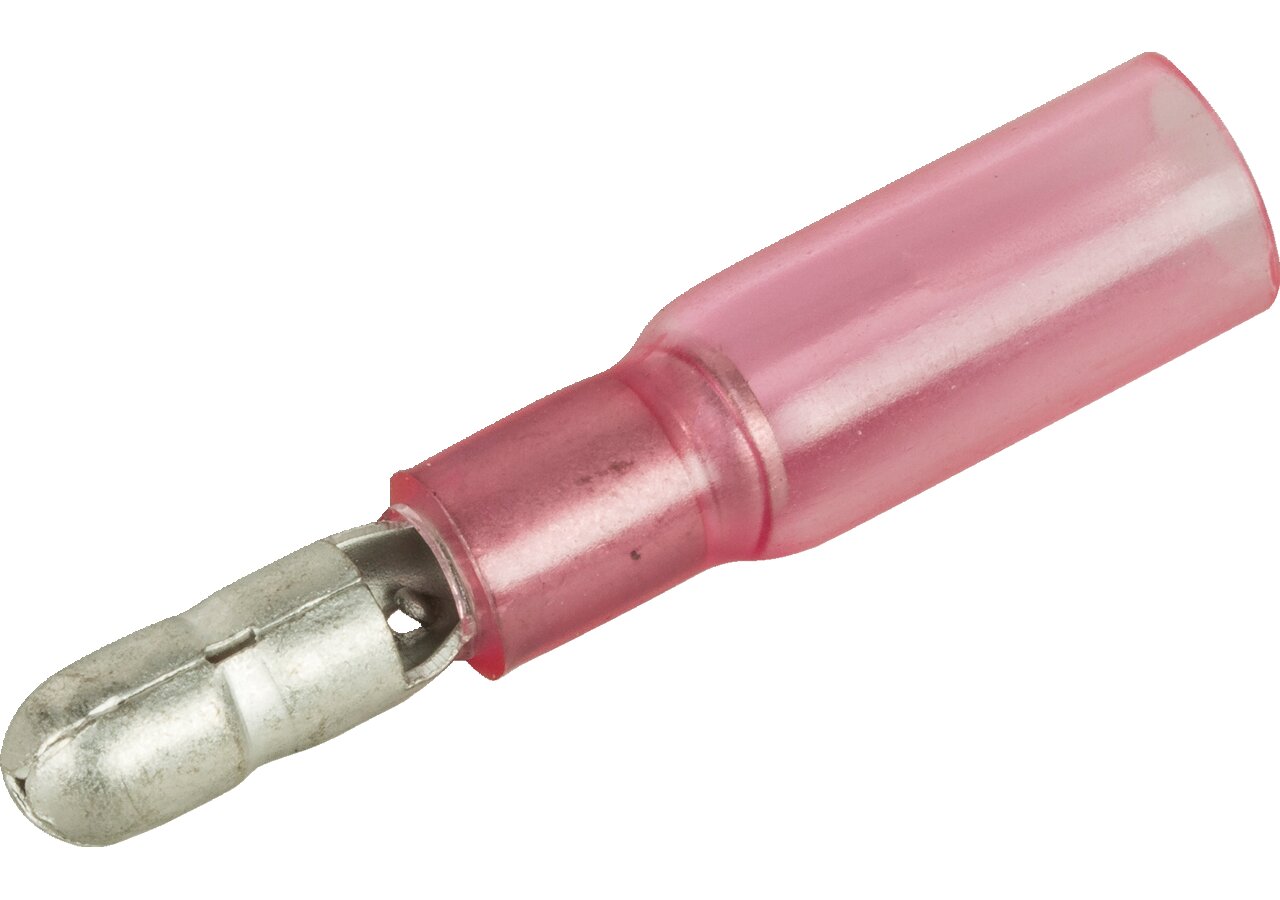 Rundstecker d= 4 mm, 25 Stück schrumpfbar Leitungsbereich: 22 - 16 AWG GartenShop24 - Hochwertige Gartengeräte