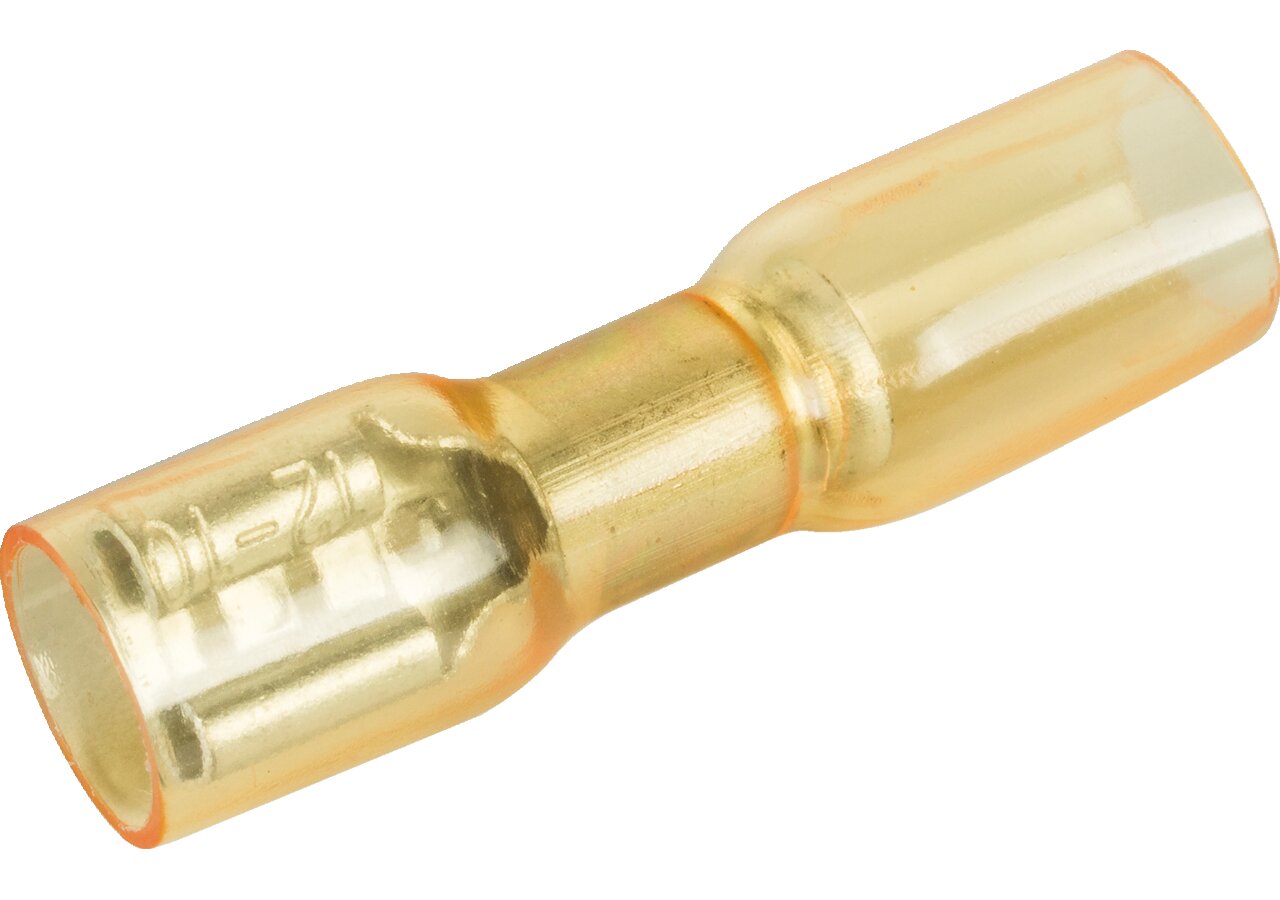 Flachsteckhülse 6,3 x 0,8 mm, vollisoliert, 25 Stück schrumpfbar Leitungsbereich: 12 - 10 AWG GartenShop24 - Hochwertige Gartengeräte