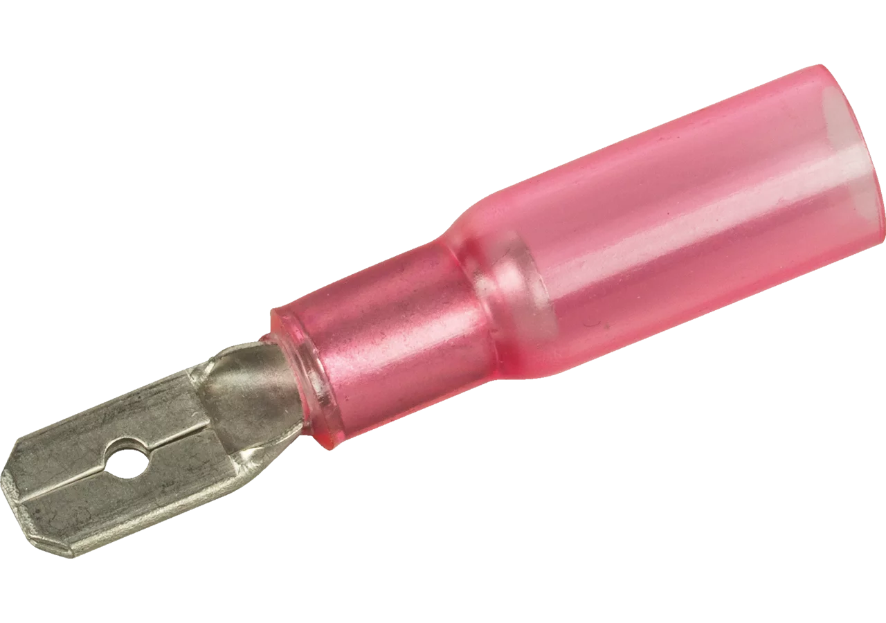 Flachstecker 4,3 x 0,8 mm, 25 Stück schrumpfbar GartenShop24 - Hochwertige Gartengeräte