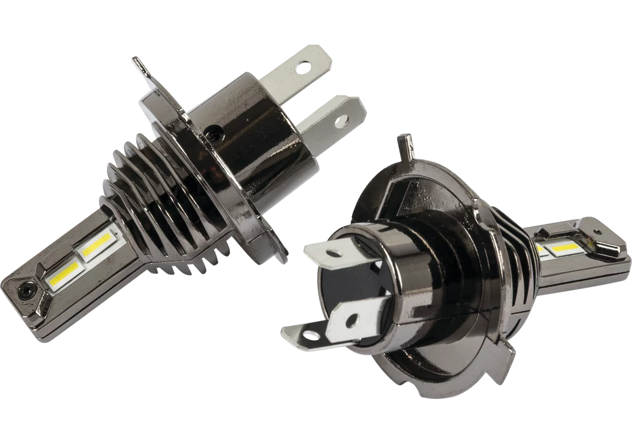 LED-H4 Lampe 12 V, 6500 K, 2300 / 1300 lm, 2 Stück PLUG & DRIVE GartenShop24 - Hochwertige Gartengeräte