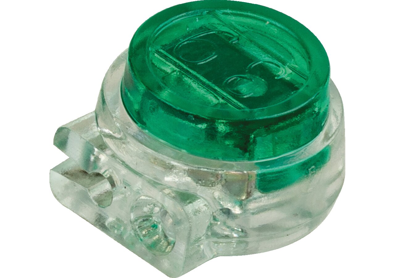 Verbindungsstecker Gelgefüllt, d= 0,4 - 0,9 mm², 25 Stück für Massivkupferkabel – passend für Massivkupferkabel Farbe Grün GartenShop24 - Hochwertige Gartengeräte