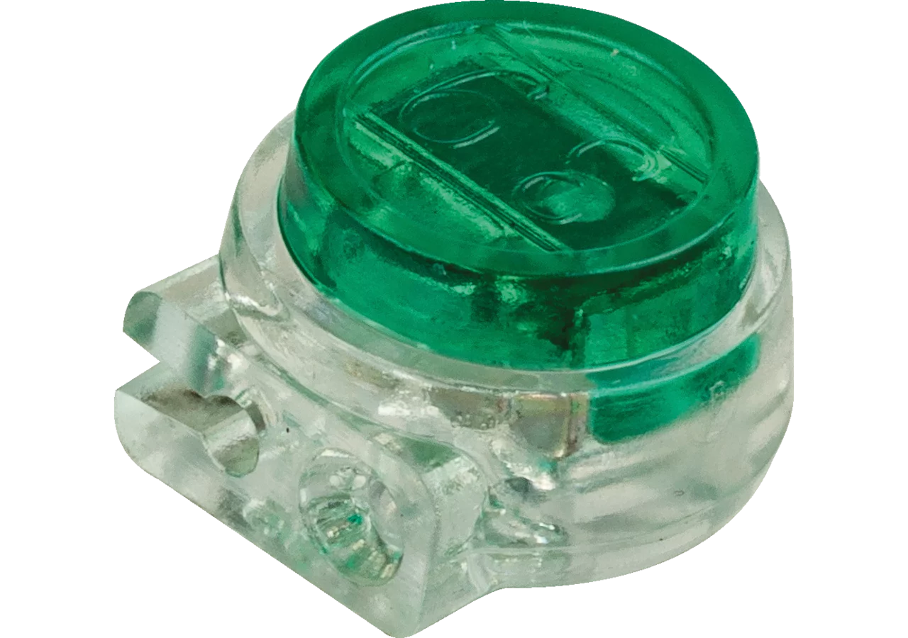 Verbindungsstecker Gelgefüllt, d= 0,4 - 0,9 mm², 25 Stück für Massivkupferkabel – passend für Massivkupferkabel Farbe Grün GartenShop24 - Hochwertige Gartengeräte