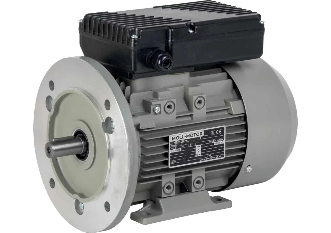 Elektromotor 0,55kW/1400/U/B35/230V/Ma:Mn=1,6 mit Motorschutzschalter GartenShop24 - Hochwertige Gartengeräte
