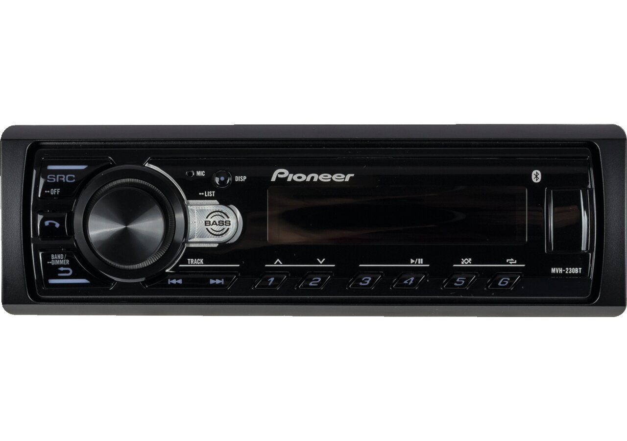 Radio geringe Einbautiefe MVH-230BT Pioneer
