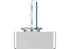 Xenonlampe D5S, 12 V, 25 W, PK32d-7 Osram