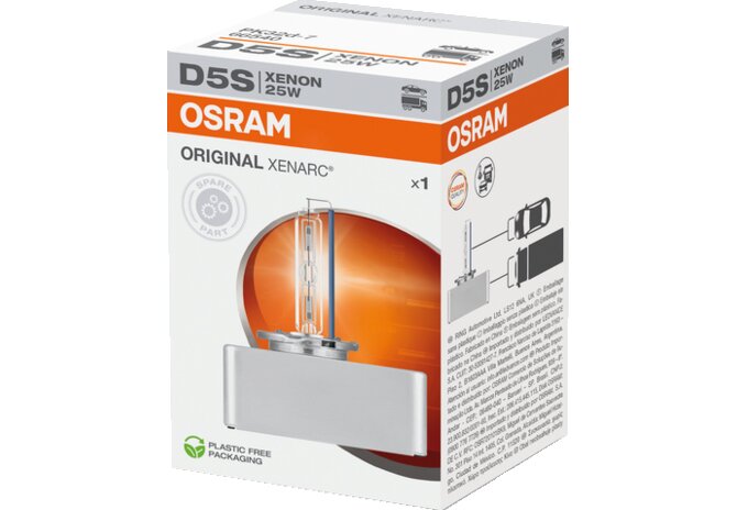 Xenonlampe D5S, 12 V, 25 W, PK32d-7 Osram