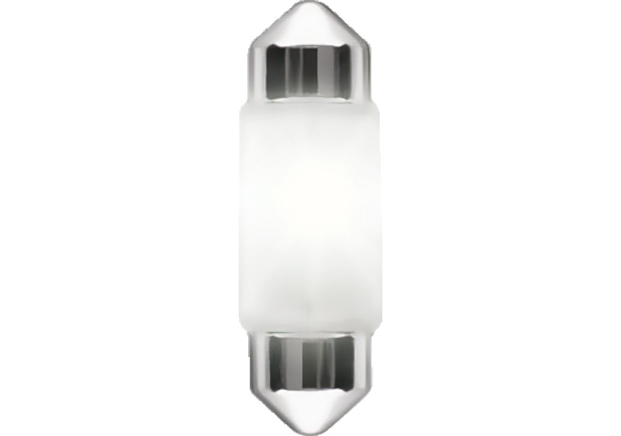 Soffitte (C10W), 12 V, 10 W, SV8.5-8, 10 Stück Osram