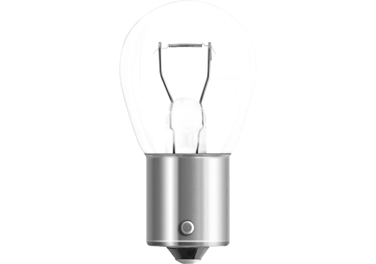 Kugellampe P21W, 12 V, 21 W, BA15s, 10 Stück Osram