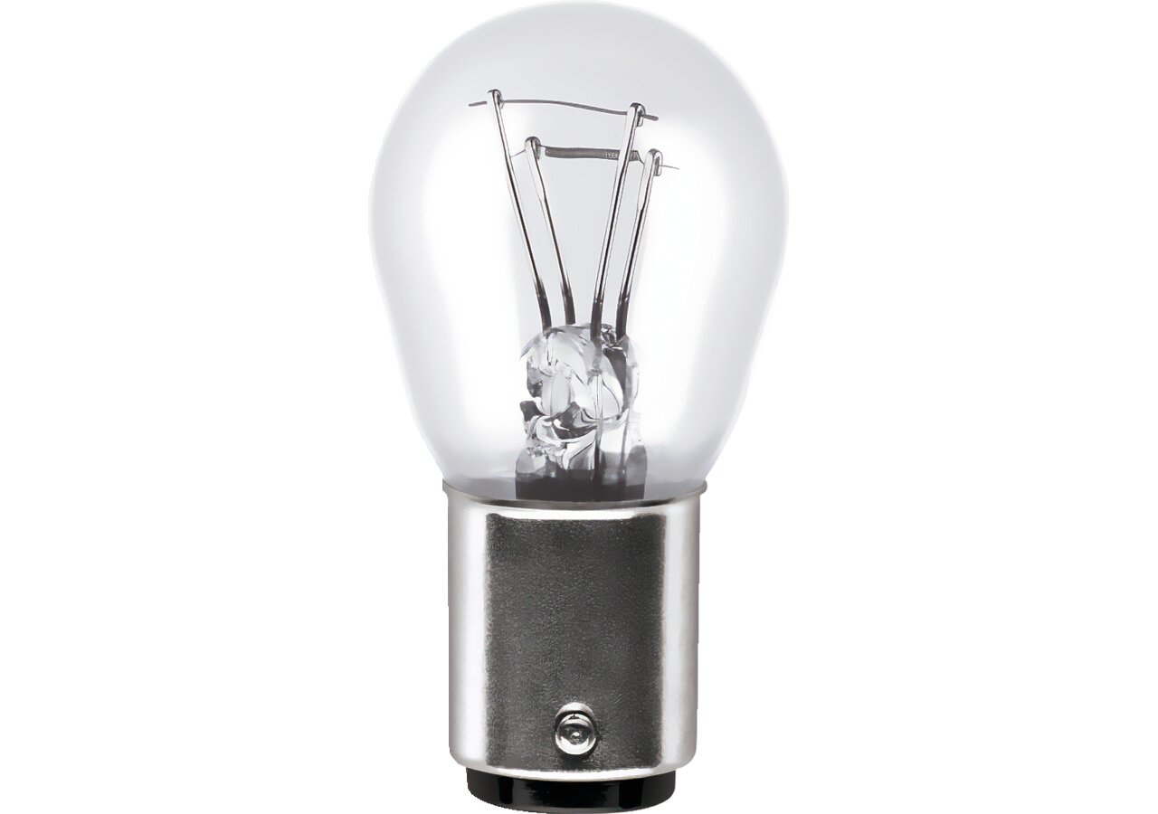 Kugellampe P21/5W, 12 V, 21/5W, BAY15d, 10 Stück Osram