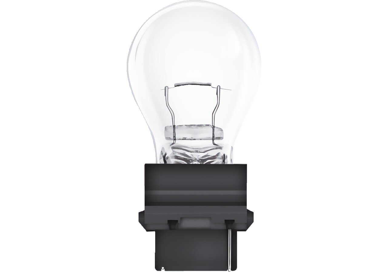 Kugellampe P27W, 12 V, 27 W, W2.5x16d, 10 Stück Osram