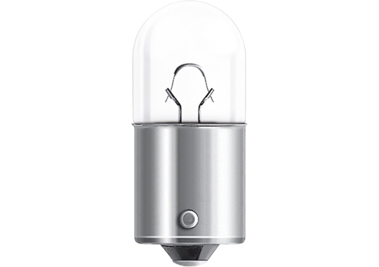 Kugellampe R10W, 12 V, 10 W, BA15s, 10 Stück Osram
