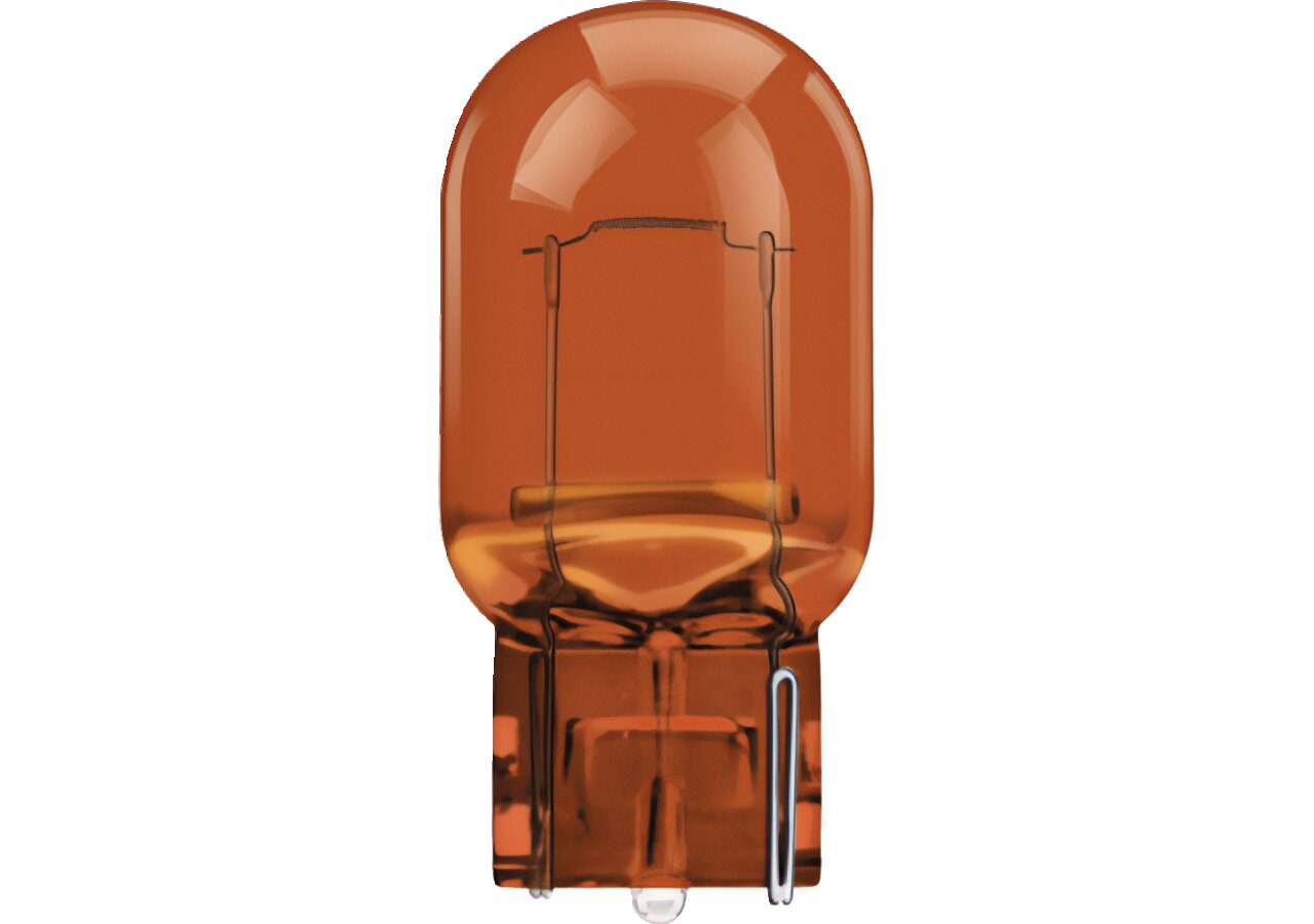 Glassockellampe WY21W, 12 V, 21 W, WX3x16d, 10 Stück Osram