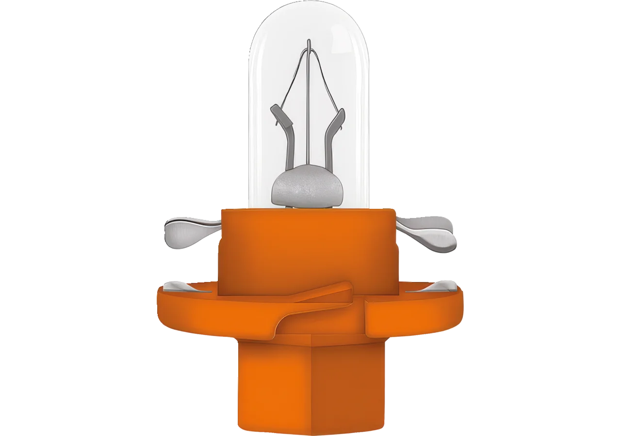 Anzeigelampe 12 V, 1,12W, BX8.4d, 10 Stück Osram