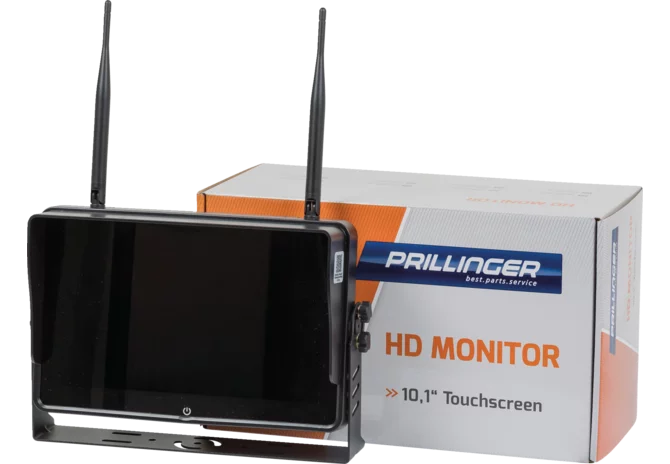 Prillinger HD-Monitor 10,1-Zoll-Touchscreen Funk bis 4 Kanäle Prillinger