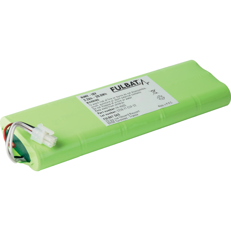 Fulbat Akku 18 V, 2,2 Ah, 40 Wh, NiMH FL-HU05 Fulbat