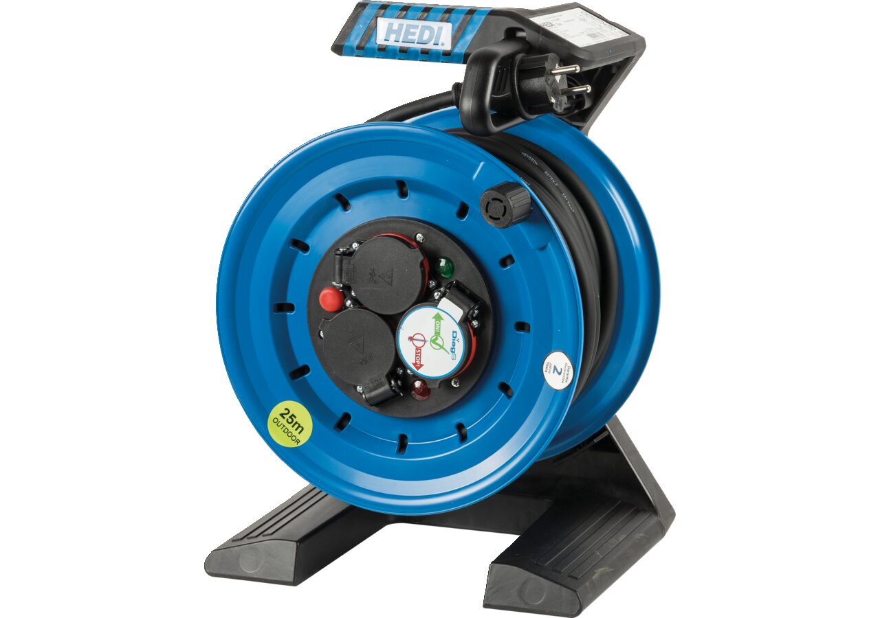Kabeltrommel 25 m, Neopren-Leitung, 3G1,5 Generation 7 Companion Hedi