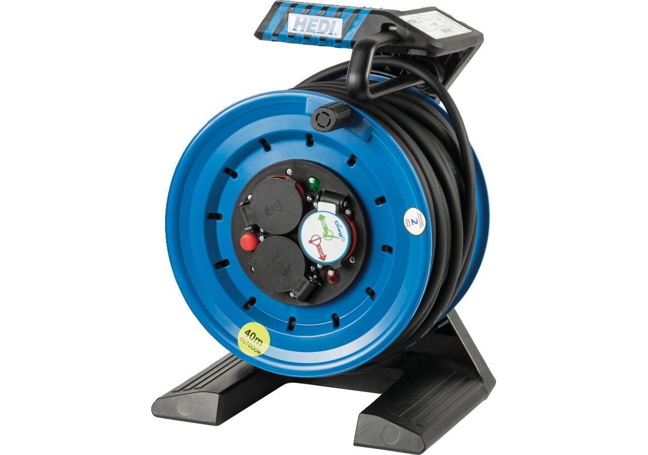 Kabeltrommel 40 m, Neopren-Leitung, 3G1,5 Generation 7 Companion Hedi