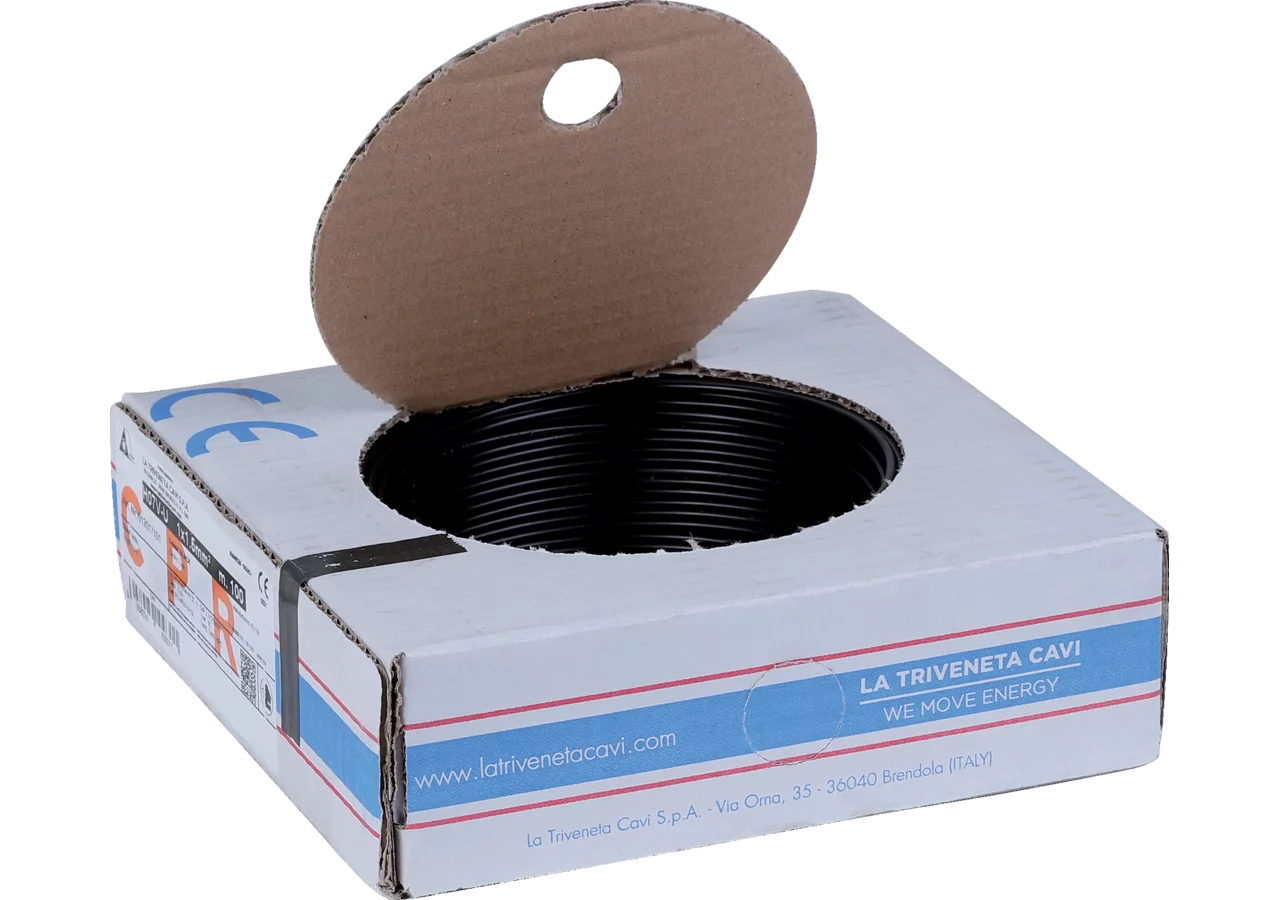 Aderleitung schwarz, YE, 1,5 mm², L = 100 m GartenShop24
