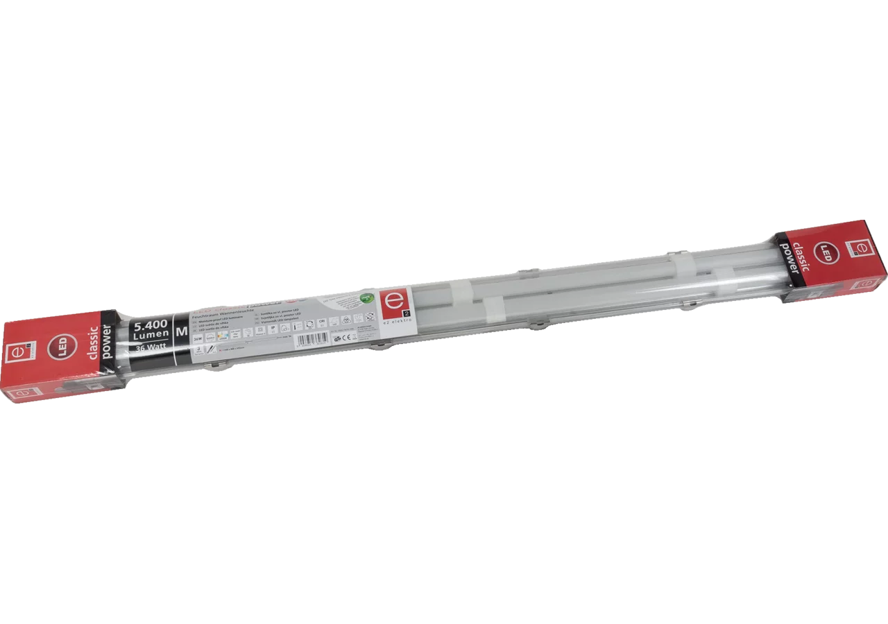 Feuchtraum Wannenleuchten M, 2 x 18W LED classic Power GartenShop24