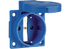 Anbausteckdose blau, 16 A, 2-polig, 250 V (AT/DE) PCE