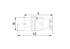 Stecker schwarz, Vollgummi, 16 A, 2-polig, 250 V PCE