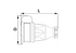 Steckkupplung schwarz, Vollgummi, 16 A, 2-polig, 250 V (AT/DE) STECKKUPPLUNG VOLLGUMMI (AT/D PCE