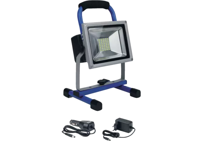 LED Strahler Akku, 30 W, 1800 lm Hedi
