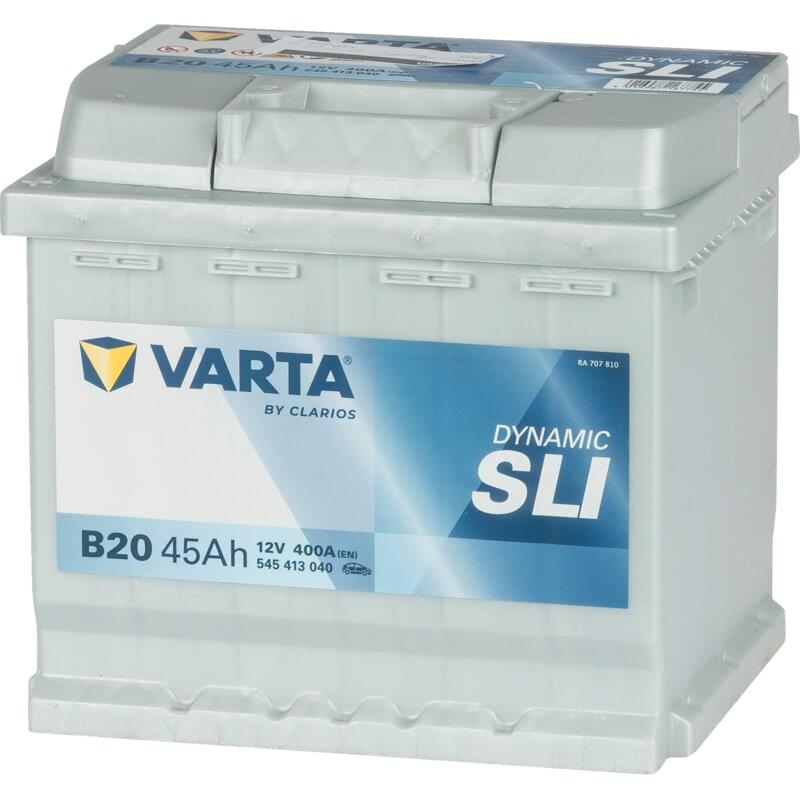 Varta Dynamic SLI Batterie 12 V 45 Ah 400 A – Original-Ersatzteil für Fahrzeuge