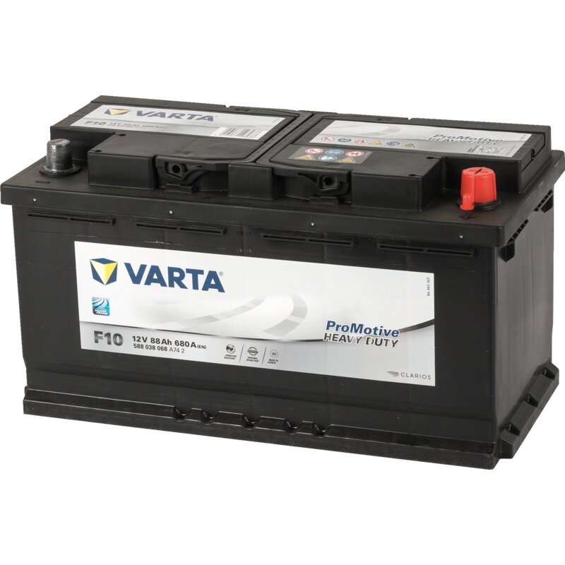Batterie Varta ProMotive Heavy Duty 588038068A742 – 12 V, 140 Ah, 680 A für Nutzfahrzeuge