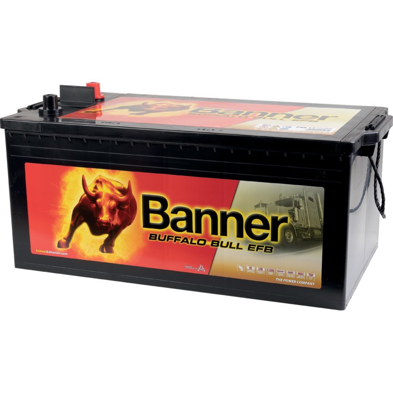 Banner Batterie 12 V, 240 Ah, 1200 A, Banner Buffalo Bull, EFB Start/Stop, 74017 Banner