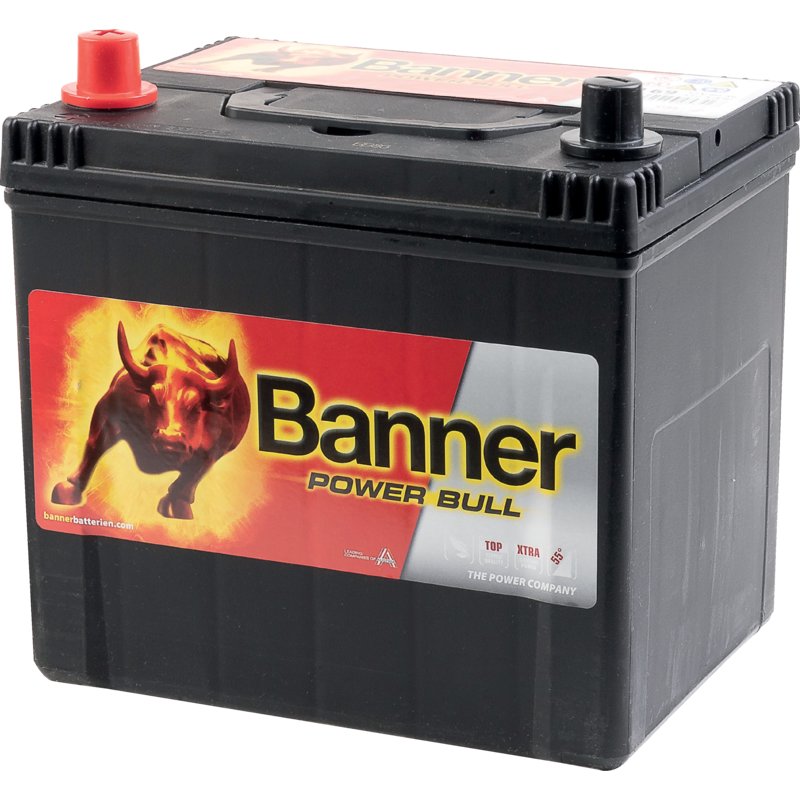 Banner Batterie 12 V, 60 Ah, 510 A, Banner Power Bull, P6069 Asia Banner