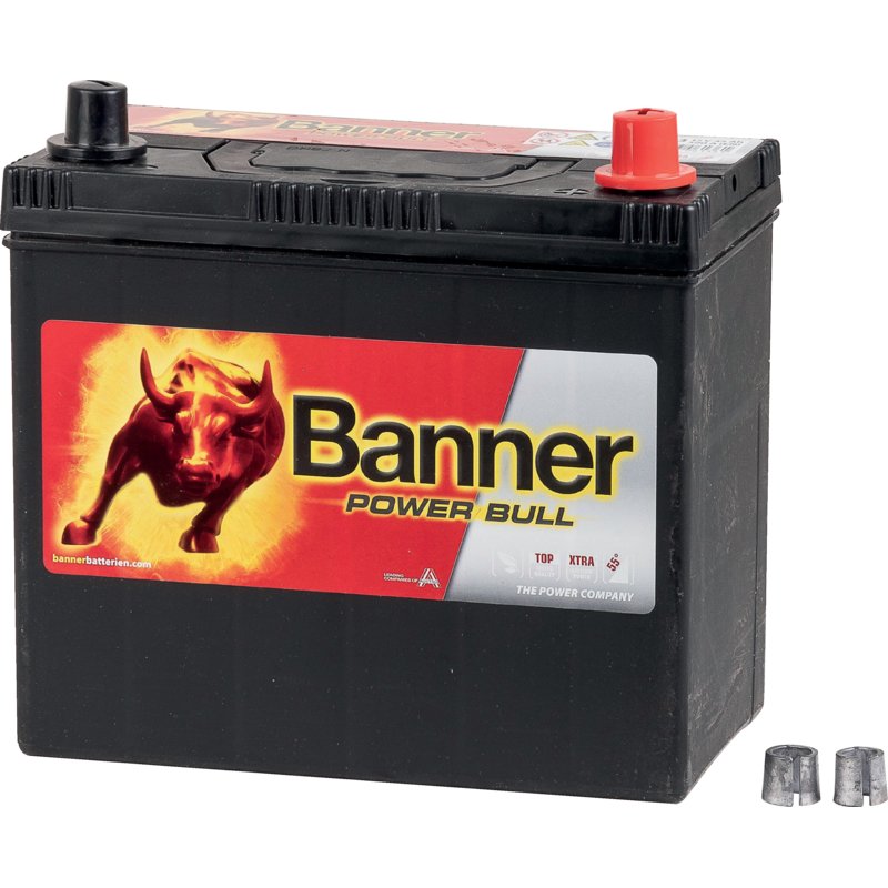 Banner Batterie 12 V, 45 Ah, 390 A, Banner Power Bull, P4523 Asia Banner
