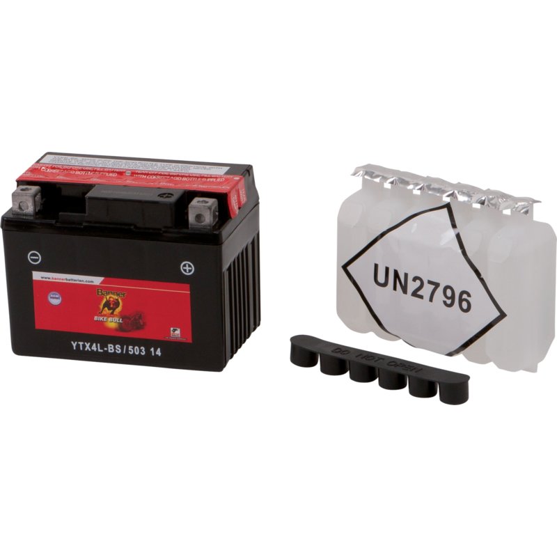 Banner Batterie 12 V, 3 Ah, 50 A, Banner Bike Bull AGM, 50314 Banner