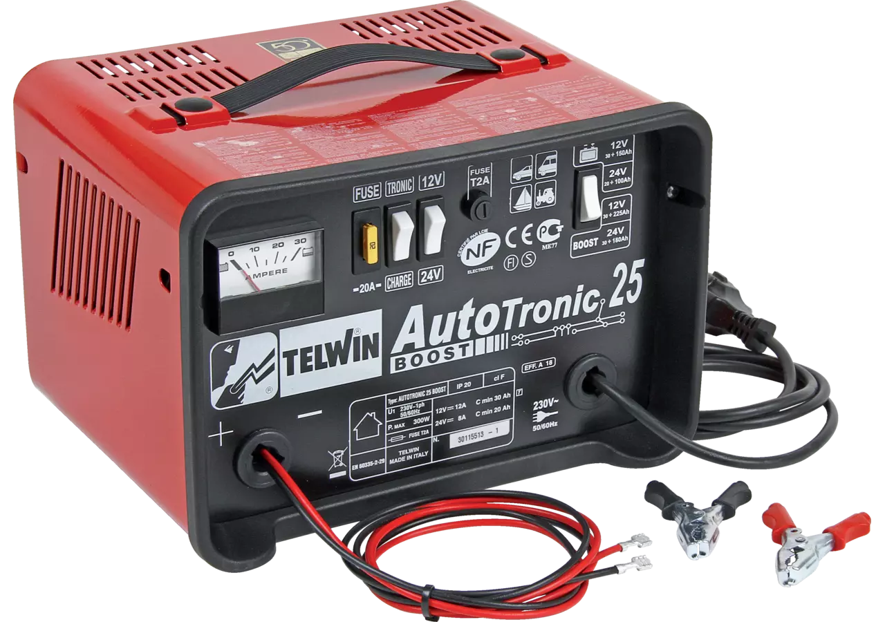 Ladegerät 12 / 24 V, 18 A, Telwin, Autotronic 25 Boost Telwin