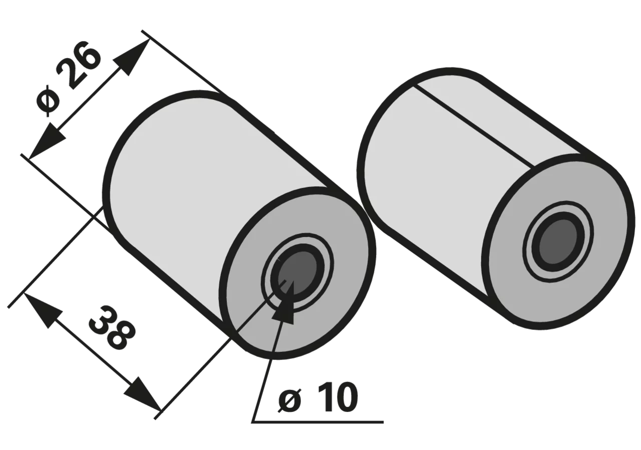 Papierrollen für Batterietester, 2 Stück Telwin, DTP 800 – passend für Batterietester, 2 Stück Telwin, DTP 800 Telwin