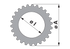 ZF Außenlamelle für Allradantrieb 91 x 137 x 2 mm ZF