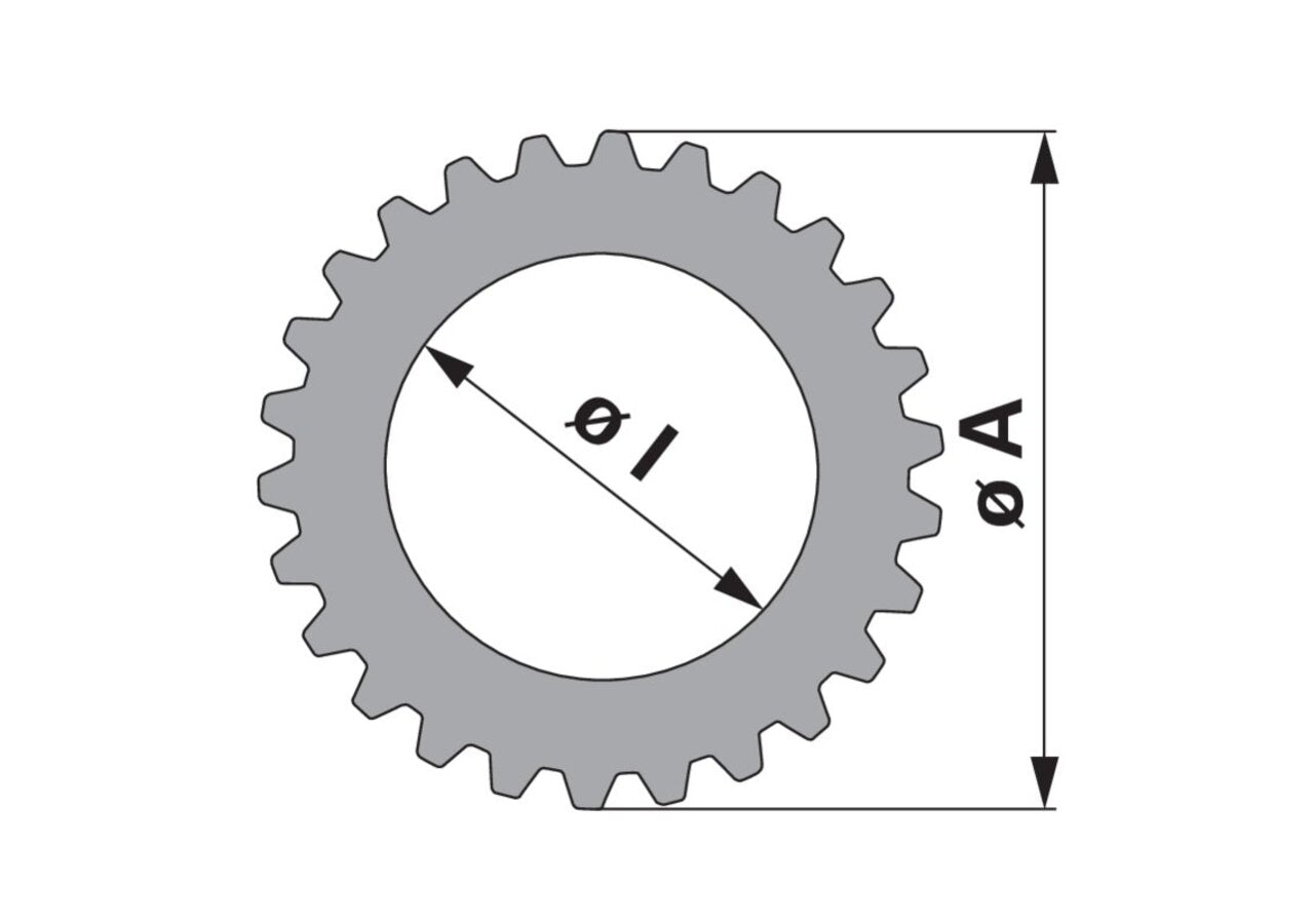 ZF Außenlamelle für Allradantrieb anstelle von Lindner 80501313598 ZF