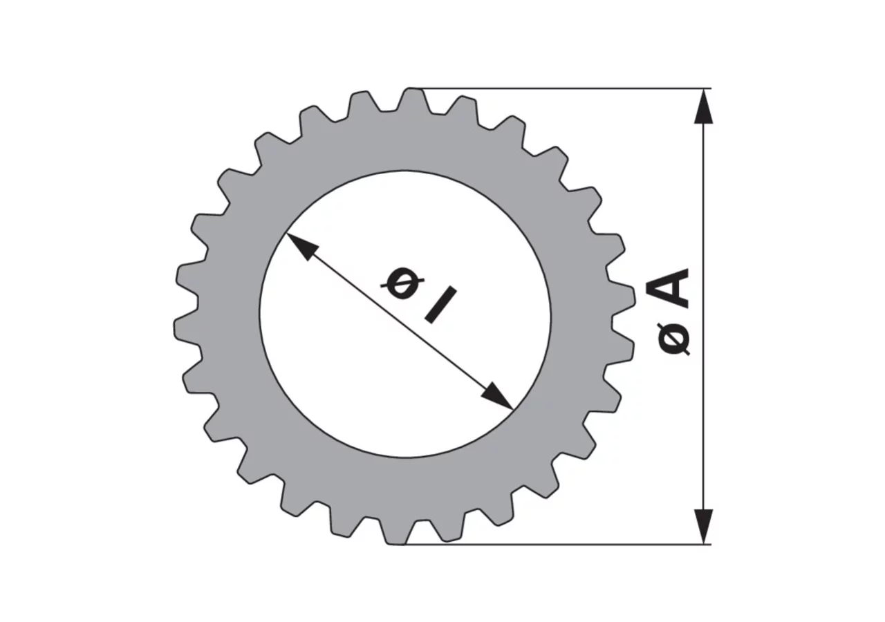 ZF Außenlamelle für Allradantrieb anstelle von Lindner 80501313598 ZF