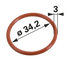 ZF O-Ring 34,2 x 3 mm anstelle von Steyr 1614050124 ZF