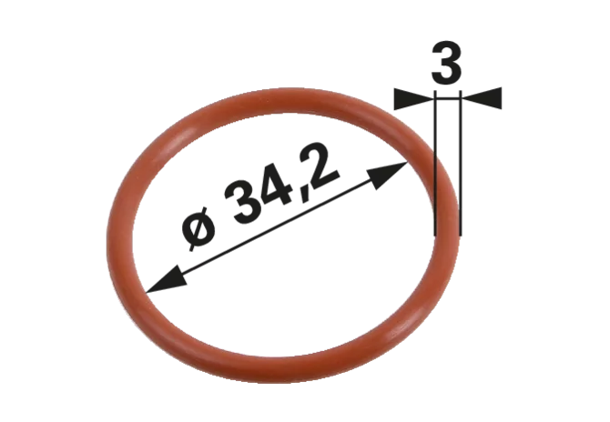 ZF O-Ring 34,2 x 3 mm anstelle von Steyr 1614050124 ZF