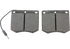 Bremsklötze zu Bremsscheibe, 80 x 66 x 15 mm, passend für Case IH 1964205C1 GartenShop24 - Hochwertige Gartengeräte
