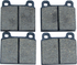 FTE Bremsklötze vorne 76,8 x 70,2 x 15 mm – Ersatz für Deutz-Fahr 04378840 FTE