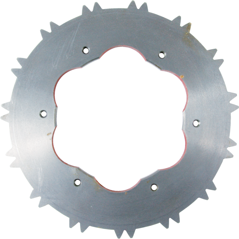 Carraro Achsen Gegenscheibe innen, 174 x 100 mm, 30 Zähne – vorne Carraro Achsen