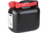 Benzinkanister aus Kunststoff, 5 Liter, Schwarz GartenShop24