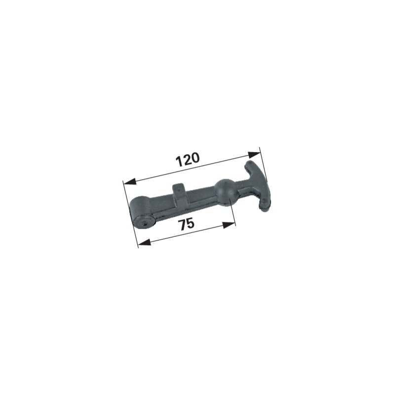 Gummispange 120 mm lose als Ersatzteil für Reparatur und Wartung