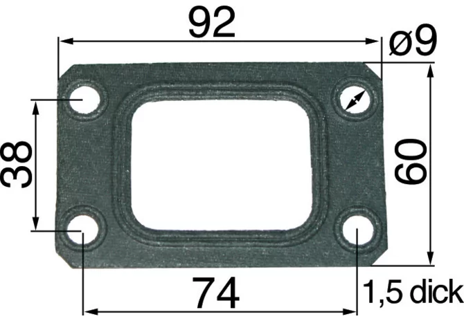 Dichtung anstelle von Steyr 141185110056 GartenShop24 - Hochwertige Gartengeräte