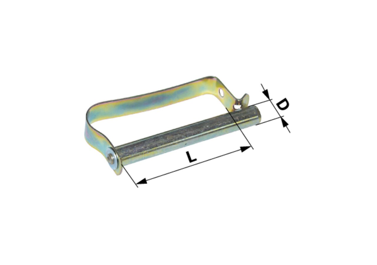 Federsteckbolzen 12 x 65 mm GartenShop24
