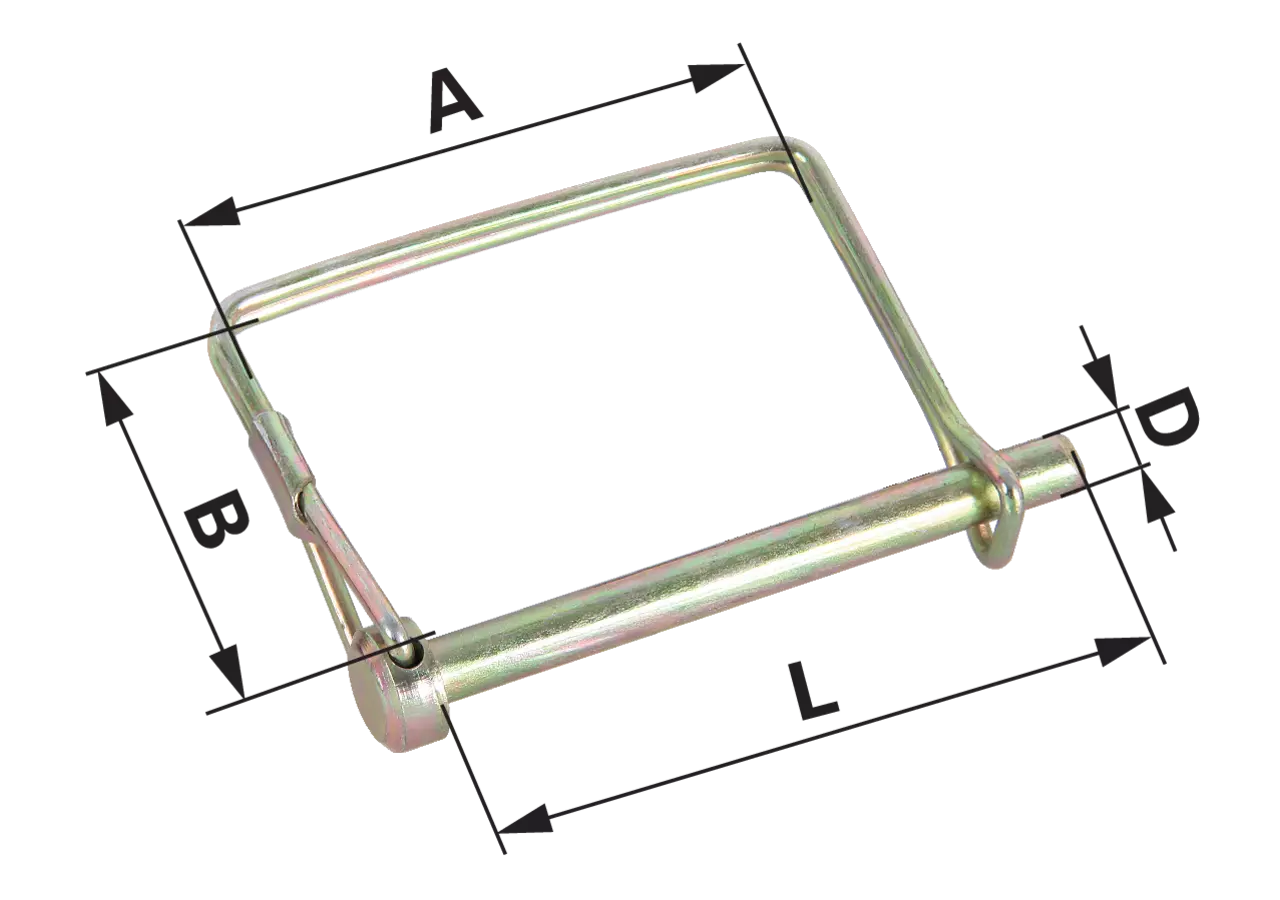 Wellenvorstecker eckig 9,5 mm GartenShop24