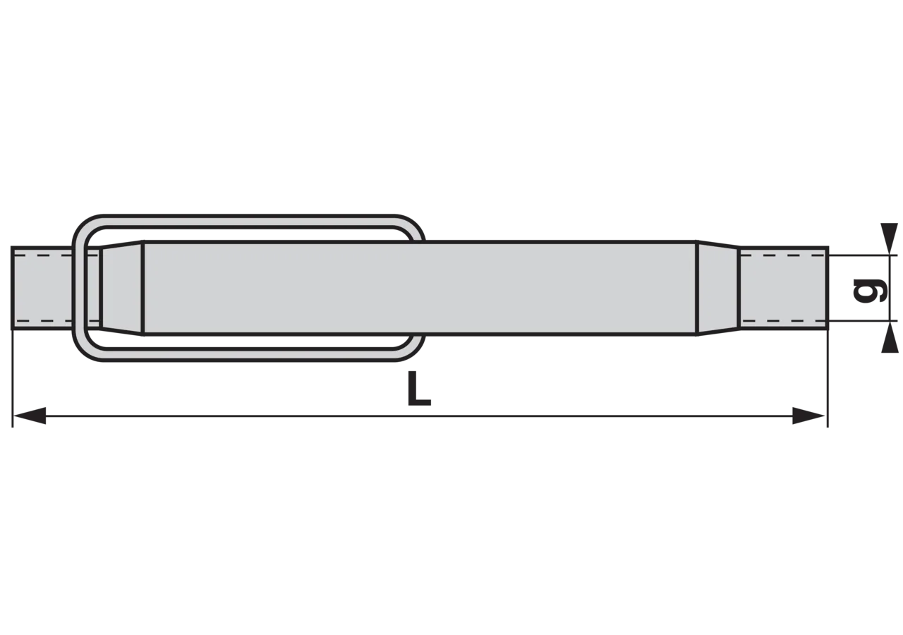 Mittelstück mit Bügel, M36 x 3, 660 mm GartenShop24