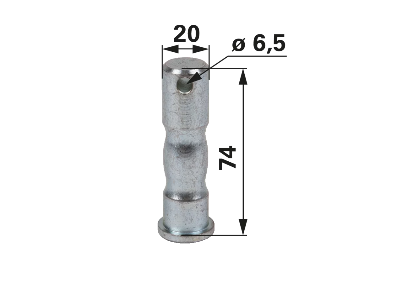 CBM Bolzen Stabilisator 78 x 20 mm – Ersatzteil für Geräteanbau und Unterlenker